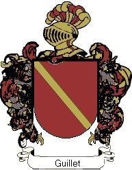 Escudo del apellido Guillet