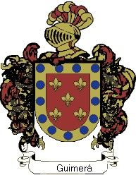 Escudo del apellido Guimerá