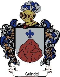 Escudo del apellido Guindal