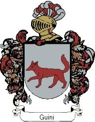 Escudo del apellido Guini