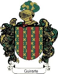 Escudo del apellido Guirarte