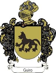 Escudo del apellido Guiro