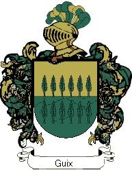 Escudo del apellido Guix