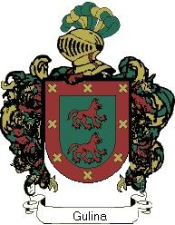Escudo del apellido Gulina