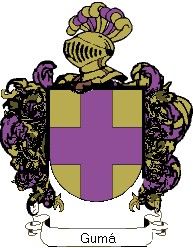 Escudo del apellido Gumá