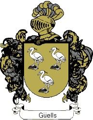 Escudo del apellido Güells