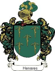 Escudo del apellido Henares