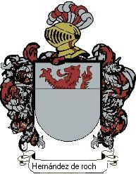 Escudo del apellido Hernández de rocha