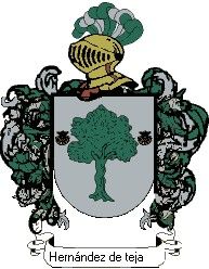Escudo del apellido Hernández de tejada