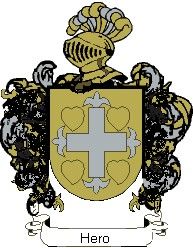 Escudo del apellido Hero
