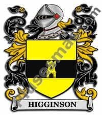 Escudo del apellido Higginson