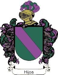 Escudo del apellido Hijoa