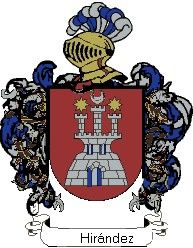 Escudo del apellido Hirández