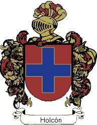 Escudo del apellido Holcón