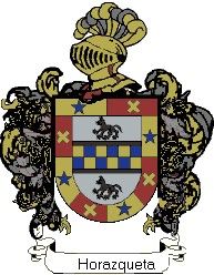 Escudo del apellido Horazqueta