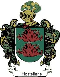 Escudo del apellido Hostellerie