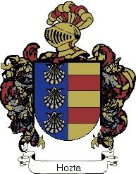 Escudo del apellido Hozta