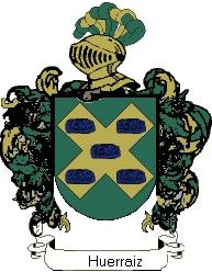Escudo del apellido Huerraiz