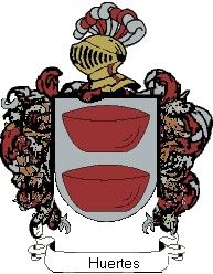 Escudo del apellido Huertes