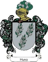 Escudo del apellido Huno