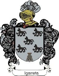 Escudo del apellido Igarreta