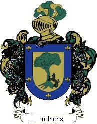 Escudo del apellido Indrichs