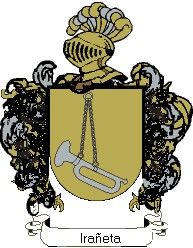 Escudo del apellido Irañeta