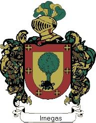 Escudo del apellido Irnegas