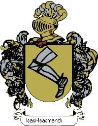 Escudo del apellido Isasi-isasmendi