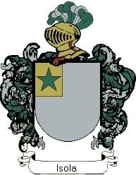 Escudo del apellido Isola