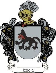 Escudo del apellido Izaola