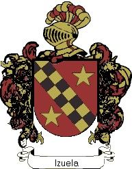 Escudo del apellido Izuela