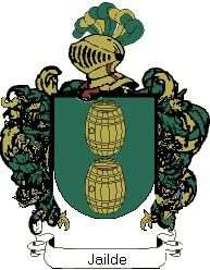 Escudo del apellido Jailde