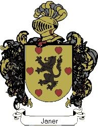 Escudo del apellido Janer