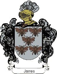 Escudo del apellido Jarres