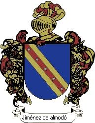 Escudo del apellido Jiménez de almodóvar