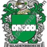 Escudo del apellido Kladenbroech