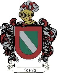 Escudo del apellido Koenig