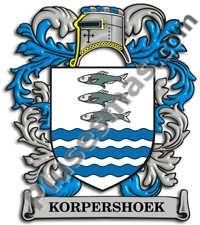 Escudo del apellido Korpershoek