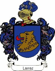 Escudo del apellido Larraz