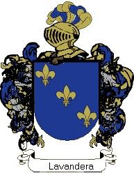 Escudo del apellido Lavandera