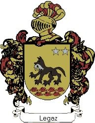Escudo del apellido Legaz