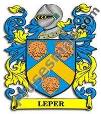 Escudo del apellido Leper