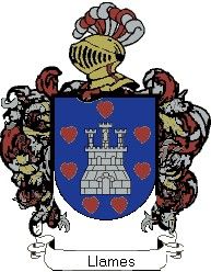 Escudo del apellido Llames