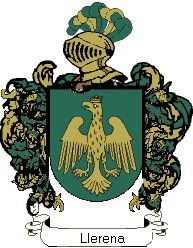 Escudo del apellido Llerena