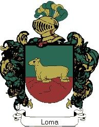 Escudo del apellido Loma