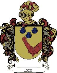 Escudo del apellido Loza