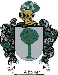 Escudo del apellido Arborser