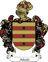 Escudo del apellido Arbulo