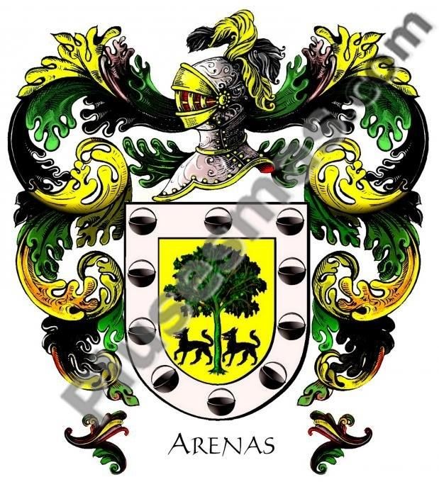 Escudo del apellido Arenas